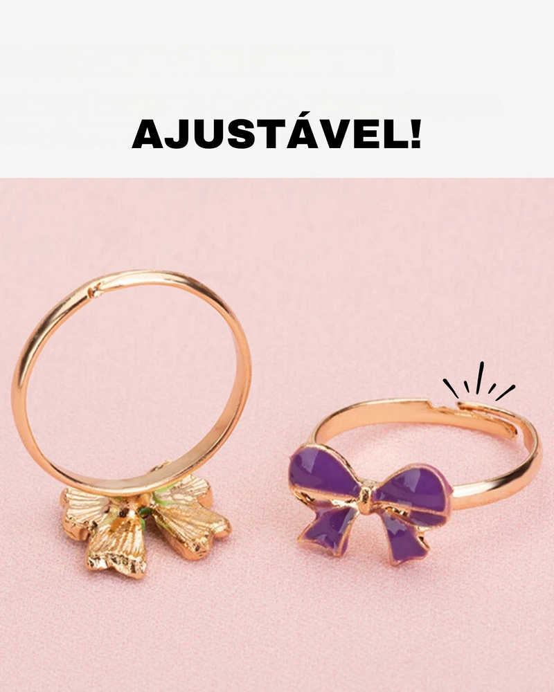 Kit Encanto: Anéis Mágicos ajustáveis